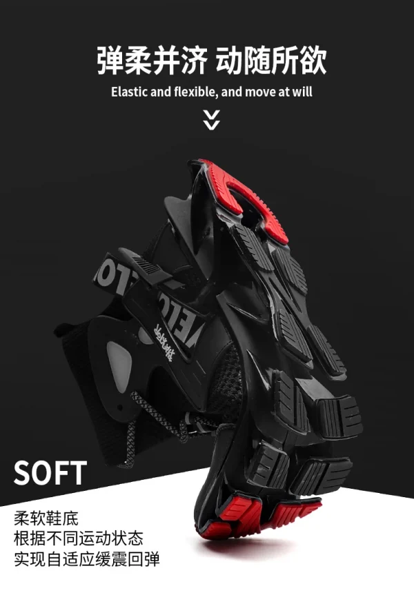 🔹 حذاء رياضي رجالي كاجوال بدون كعب