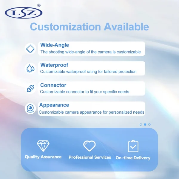 IP68 مقاوم للماء 155 درجة ضوء النجوم AHD 720P/960P/1080P كاميرا الرؤية الجانبية للسيارة عكس المساعدة