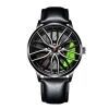 Foreign Trade New Trend Full Automatic Quartz Movement Stainless Steel Band Men's Watch Wheel Non-Mechanical Fashionable