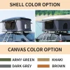 New Arrival Camper Trailer Car Roof Tent Box Clamshell Aluminium Roof Top Tent and Awning