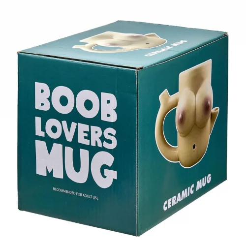 TD BOOB CERAMIC MUG Novelty Gift for Coffee Lovers