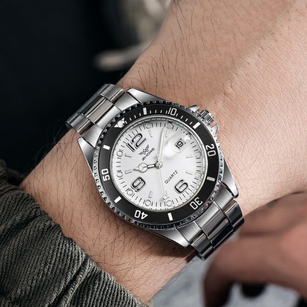 العلامة التجارية الجديدة رجل ساعة اليد الفاخرة الأعمال مقاوم للماء ساعة رجالية للرجال كوارتز ساعة جلدية ساعات رجالية reloj وسيم