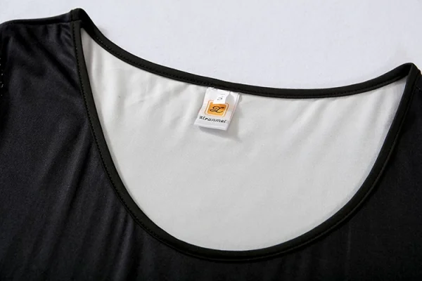 فستان نسائي من الشاش بتصميم ربيعي جديد موديل 2024 برقبة دائرية مزين بالترتر ومنظور