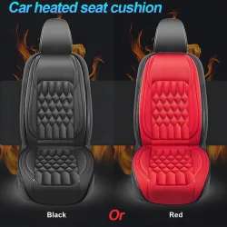 سيارة الحرارة وسادة مقعد التدفئة الكهربائية حصيرة العالمي الشتاء تصميم جديد 12 فولت/24 فولت وسادة للمقعد للمركبات التدفئة وسادة يغطي