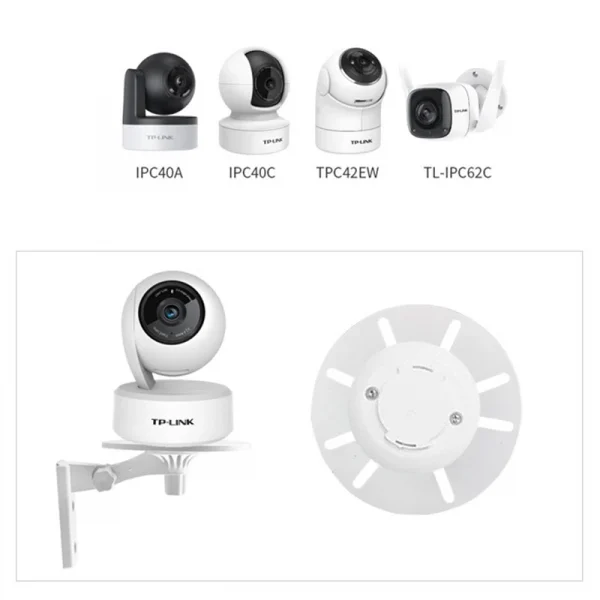 دعامة حائط لدعم الكاميرا العالمية، ملحقات مراقبة أمان الكاميرا الداخلية، دعم الكاميرا ورف حامل القاعدة