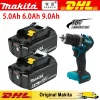 5Ah 6Ah 9Ah Fast DHL DELIVERY 100٪ بطارية أداة ماكيتا 18 فولت الأصلية ، لبطارية ماكيتا 18 فولت BL1850B BL1840B BL1830B BL1815️️