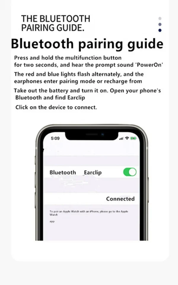 سماعة بلوتوث مشبك على الأذنين الأذنين ستيريو العظام التوصيل Gd28 الأعمال اللاسلكية سماعة أذن صغيرة Tws