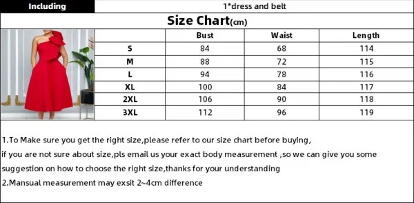 موضة النساء بمقاسات كبيرة فستان بكفة كتف مائلة مع فيونكة لحفلات رسميّة فستان أنيق جديد للمناسبات الخاصة
