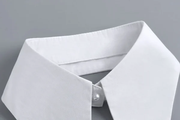 الجديد الأكثر مبيعاً بسيط بلون واحد يناسب الجميع، ياقة وهمية مزيفة، قميص إبداعي، ياقة مزيفة، شخصية