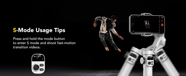 AOCHUAN Smart X2 3 Axis Gimbal Stabilizer للهواتف الذكية iPhone و Android Gimbal مع شاشة LED مدمجة لعمود التمديد