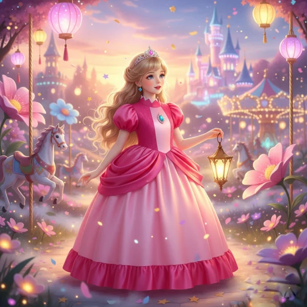 زي أميرة الخوخ للفتيات فستان الأميرات التنكري للأطفال في عيد الهالوين كرنفال فستان حفلات أعياد الميلاد لمدة 3-10 سنوات