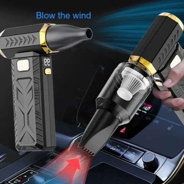 M18 فرش توربو منفاخ طائرة مروحة 400000 دورة في الدقيقة قوية الكهربائية المحمولة منظف الغبار 53 متر/الثانية نوع C شحن مروحة عنيفة