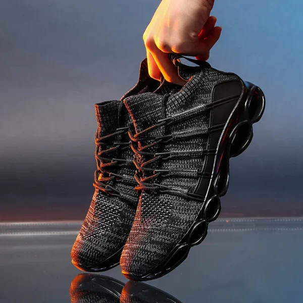 تصميم كاجوال يناسب اليومي والرياضة ذكر أحمر الخريف بليد حجم كبير