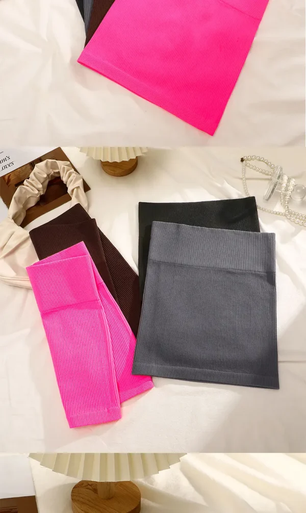 1 قطع الربيع الصيف جديد عالية الخصر مطاطا الأعمال المرأة البسيطة تنورة سوداء التخسيس محبوك نصف الجسم تنورة العمل المهني