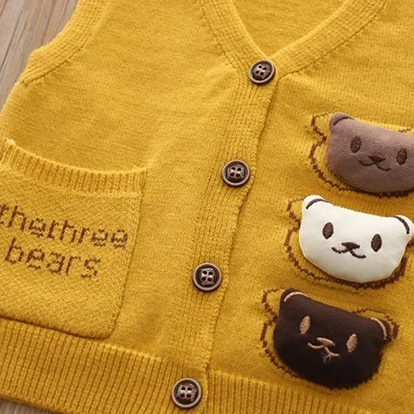 ربيع الخريف جديد في الهواء الطلق الاطفال محبوك سترة الفتيان الفتيات الطفل بلون