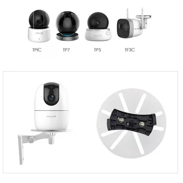 دعامة حائط لدعم الكاميرا العالمية، ملحقات مراقبة أمان الكاميرا الداخلية، دعم الكاميرا ورف حامل القاعدة