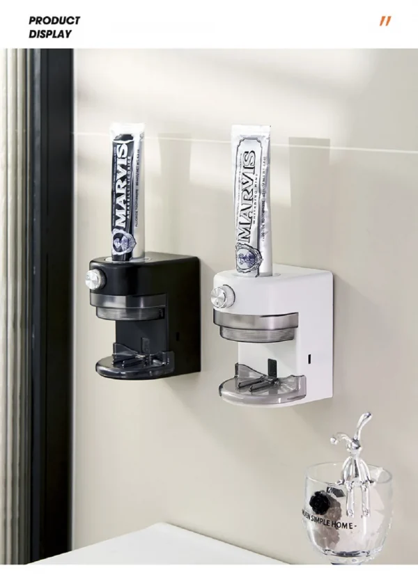 عصارة معجون أسنان أوتوماتيكية قابلة للإزالة بدون حفر.