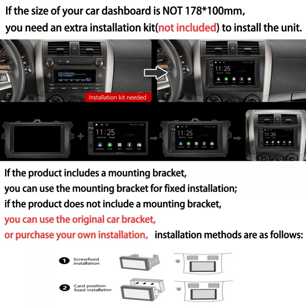 راديو ستيريو للسيارة من ESSGOO مقاس 9 بوصات 2 DIN مزود بتقنية Carplay يعمل بنظام الأندرويد وستيريو للسيارة وبلوتوث 64 جيجا ونظام تحديد المواقع والملاحة RDS وواي فاي وUSB FM DAB + CAM