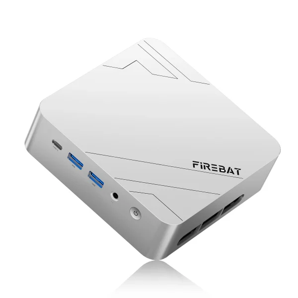 FIREBAT F1 MINI PC AMD Ryzen 7 H255 LPDDR5 ذاكرة عشوائية 24 جيجابايت قرص صلب SSD بسعة 1 تيرابايت واي فاي 6 بلوتوث 5.2 كمبيوتر مكتبي صغير محمول كمبيوتر سطح المكتب ويندوز 11