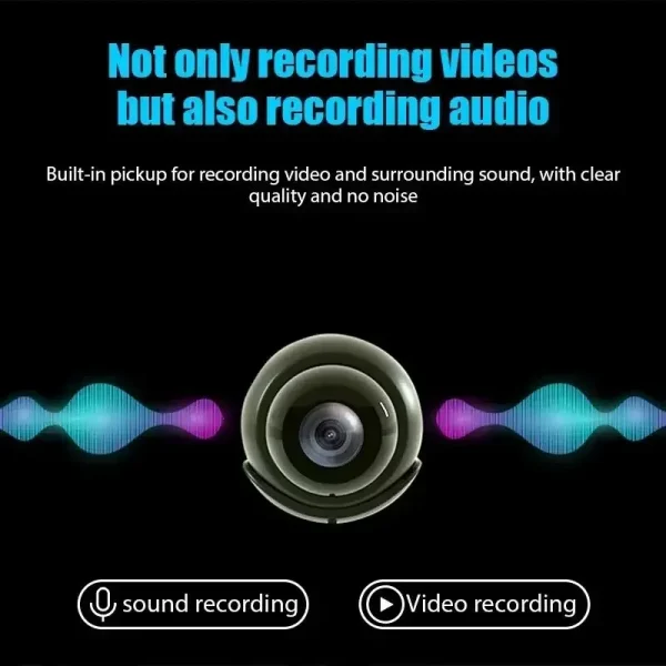 كاميرا مراقبة لاسلكية جديدة X5Mini للرؤية الليلية 1080P خفيفة الوزن وواضحة ومحمولة للكشف عن الحركة بجودة ممتازة