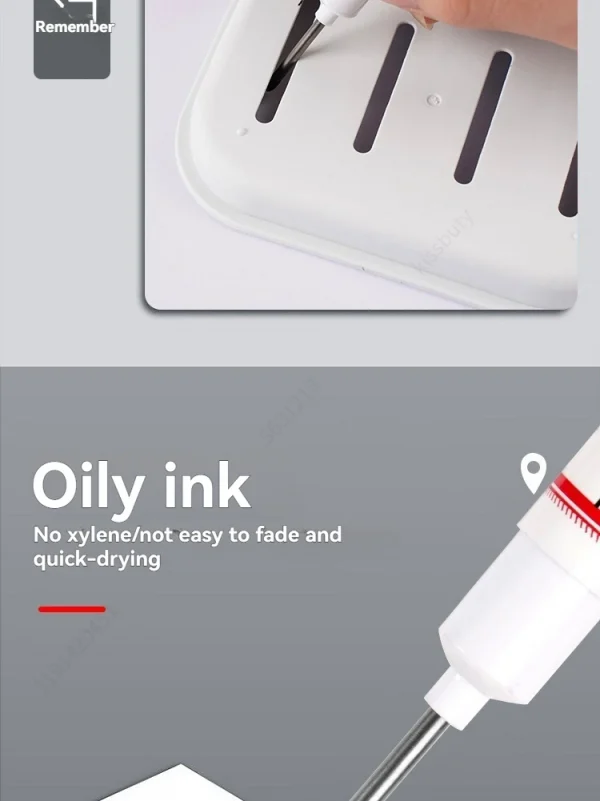 4 قطعة/المجموعة 20 مللي متر ثقب عميق طويل بنك الاستثمار القومي رئيس علامات للمعادن ثقب القلم مقاوم للماء الحمام النجارة الديكور متعددة الأغراض