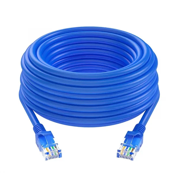 0.5/1/2/3/5/10/15/20/30/50M Cat6 Ethernet Cable RJ45 UTP 1000Mbps Network Cord LAN Wire Internet Lead Cord Router Computer Cable