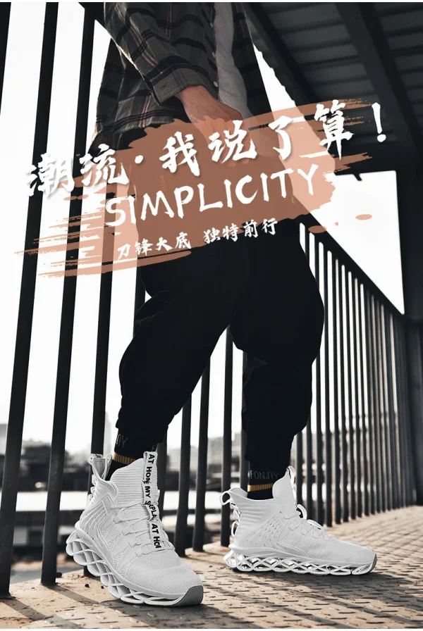 🔹 حذاء رياضي رجالي كاجوال بدون كعب