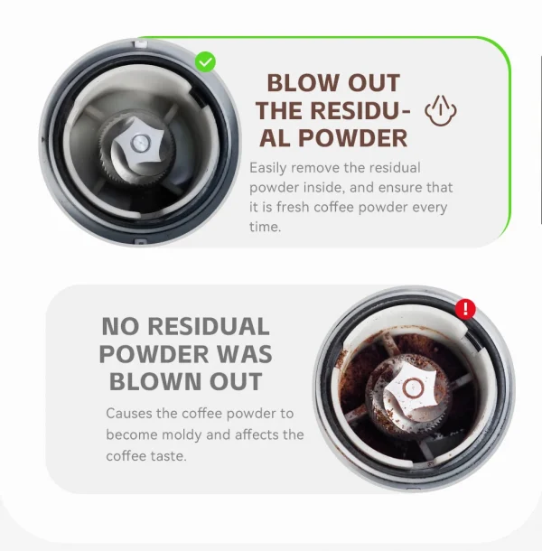 مطحنة قهوة HiBREW مطحنة قهوة كهربائية أوتوماتيكية مع 31 تروسًا لقهوة الإسبريسو الأمريكية صب فوق تخزين الفول البصري G3