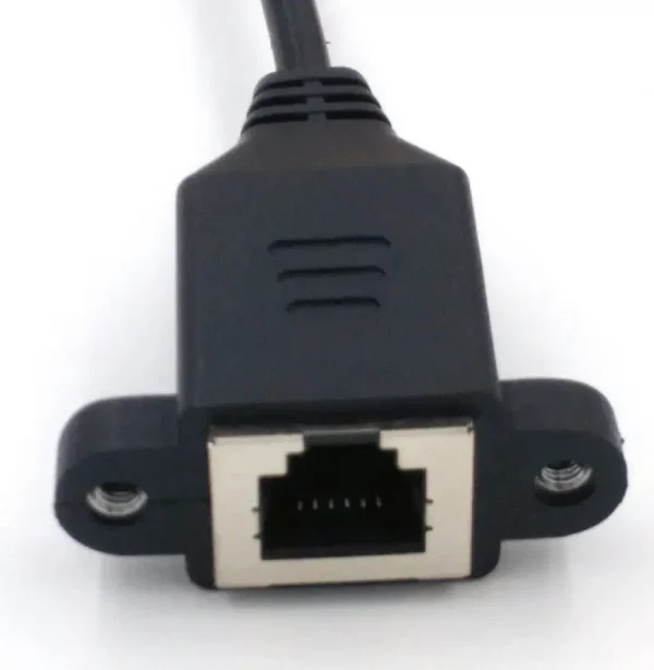 telephone extension cable ,RJ45(8p8c) extension cable RJ12(6P6C) male to female cable with shield brand factory product