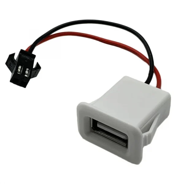 USB female seat type-c double socket usb a female, lamp charging socket power socket with cable connector