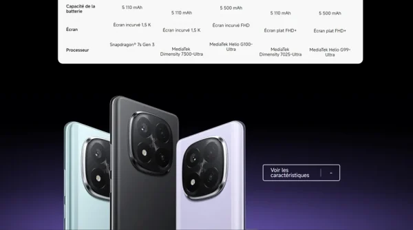 Xiaomi Redmi Note 14 Pro Plus 5G، NFC، Snapdragon®7s Gen 3، شاشة AMOLED 1,5K بوصة، 120 هرتز، كاميرا 200 ميجابكسل، بطارية 5110 مللي أمبير، الشاحن غير متضمن