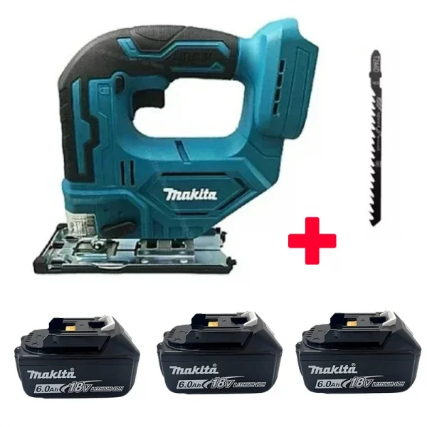 ماكيتا DJV182Z اللاسلكي 18 فولت بطارية ليثيوم قابلة للشحن منشار كهربائي منشار منحنى المنشار النجارة قطع متعددة الوظائف المنشار