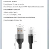كابل USB من النوع C 5A كابل شحن فائق السرعة لهواتف iPhone 15 16 17 مجموعة كاملة من هواوي وسامسونج أوبو ون بلس وصلة USB C عالمية