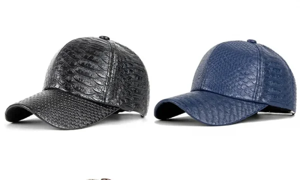 الرجال النساء رواية التمساح نمط بولي Leather الجلود الشرير ظلة قبعة بيسبول الربيع الرياضة واقية من الشمس الهيب هوب الرقص قابل للتعديل قبعة U13