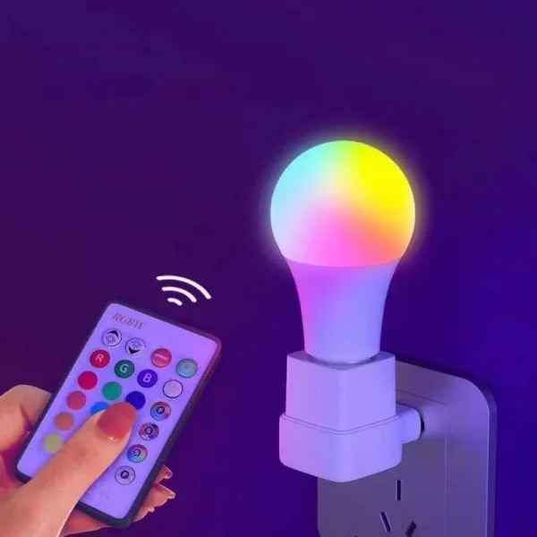16 لون RGB لمبة LED متعدد الألوان لمبة E27 220 فولت الإضاءة المنزلية عكس الضوء 24 مفتاح التحكم عن بعد مصباح ذكي مصباح لتهيئة الجو