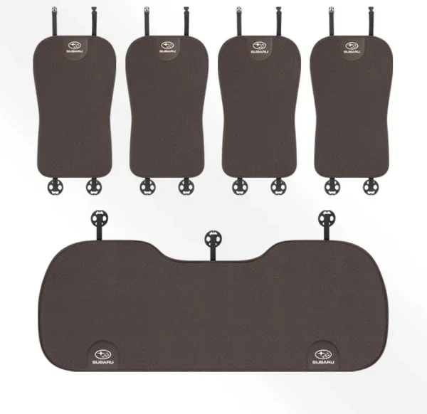 وسادة مقعد السيارة الحرير الجليد تنفس غطاء مقعد السيارة لسوبارو STI Brz Wrx Xv صعود فورستر Outback امبريزا ليجاسي اكسسوارات