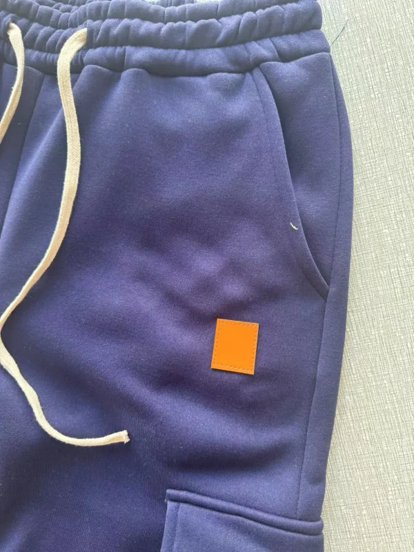 الرجال السراويل متعددة جيب الرجال السراويل الرياضية غير رسمية القطن الصوف Sweatpants رياضة الجري التدريب الركض تسلق الجبال السراويل