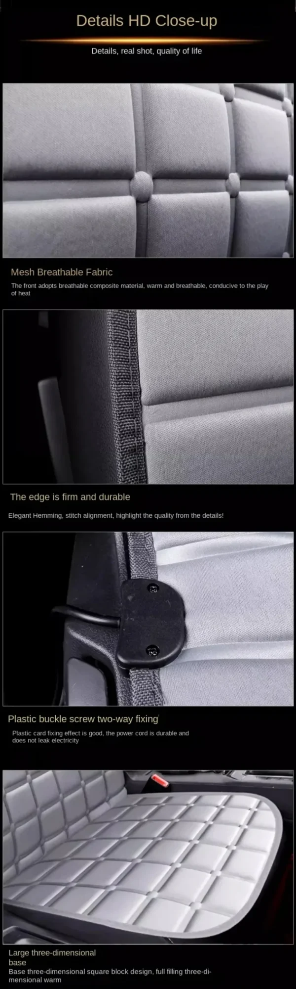 12 فولت سخان مقعد كهربائي الساخن الدفء الشتاء المنزلية وسادة ساخنة مقعد السيارة غطاء الوسادة وسادة مقعد التدفئة العالمية