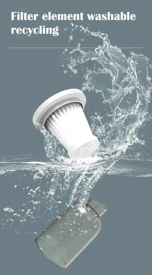 9000Pa سيارة لاسلكية مكنسة كهربائية USB شحن 1200mAh جهاز تنظيف محمول صغير الرطب والجاف مكنسة كهربائية منزلية