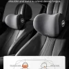 وسادة دعم قطني من الإسفنج الذكي للسيارة، نسيج بوليستر، مضادة للانزلاق، قابلة للغسل، تصميم مريح، مادة ذاكرة بطيئة الارتداد