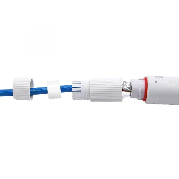 Waterproof POE Splitter IP67 48V to 12V IEEE 802.3af/at Adapter for Outdoor IP Camera CCTV Security System