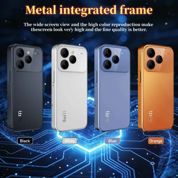 هاتف ذكي صغير FUFFI M17 Pro يعمل بنظام الأندرويد ومعرف الوجه محمول 8.1 هاتف محمول صغير بشاشة 3.75 بوصة عالي الدقة وذاكرة قراءة فقط 16 جيجابايت وبطارية 1500 مللي أمبير في الساعة ه