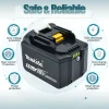 makita 18v battery Genuine 18V Makita 6Ah Makita Battery BL1840 BL1830B BL1850B BL1850 BL1860 BL1815 Replacement Lithium Battery