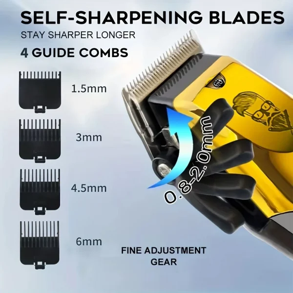 T9 الرجال مقص الشعر الكهربائية أداة تهذيب اللحية/آلة قطع الشعر القابلة لإعادة الشحن مع الأنف الشعر المتقلب عدة صديقها هدية