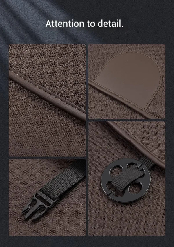 وسادة مقعد السيارة الحرير الجليد تنفس غطاء مقعد السيارة لسوبارو STI Brz Wrx Xv صعود فورستر Outback امبريزا ليجاسي اكسسوارات