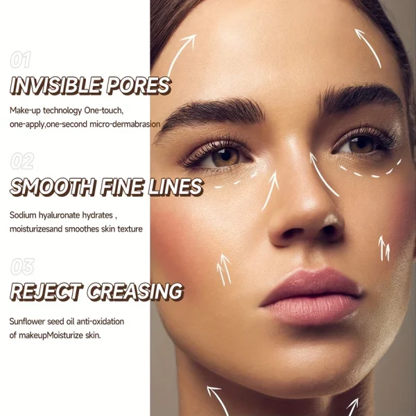 Invisible Pore Stick Makeup Priغير مرئية المسام عصا ماكياج التمهيدي طويلة الأمد قاعدة مقاومة للماء عقد قبل ماكياج كريم ترطيب هلام التمهيدي غسول قاعدةmer Long Lasting Waterproof Base Holding Pre Makeup