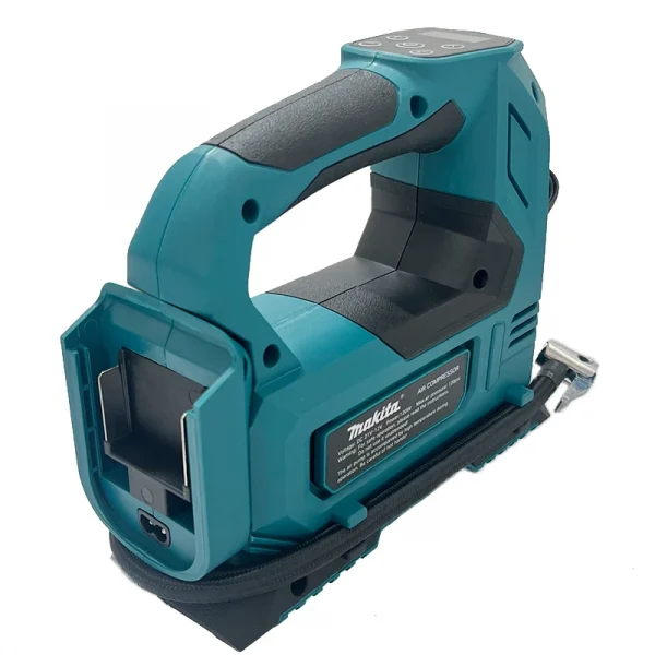 ماكيتا المحمولة اللاسلكي منفاخ لإطارات السيارة 18 فولت بطارية مضخة هواء كهربائية ضاغط الهواء المحمول لإطارات السيارات دراجة الكرة