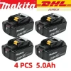 makita 18v battery Genuine 18V Makita 6Ah Makita Battery BL1840 BL1830B BL1850B BL1850 BL1860 BL1815 Replacement Lithium Battery