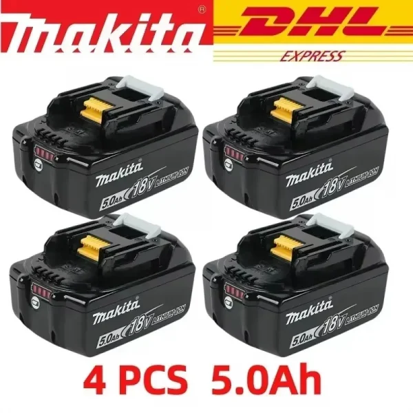makita 18v battery Genuine 18V Makita 6Ah Makita Battery BL1840 BL1830B BL1850B BL1850 BL1860 BL1815 Replacement Lithium Battery