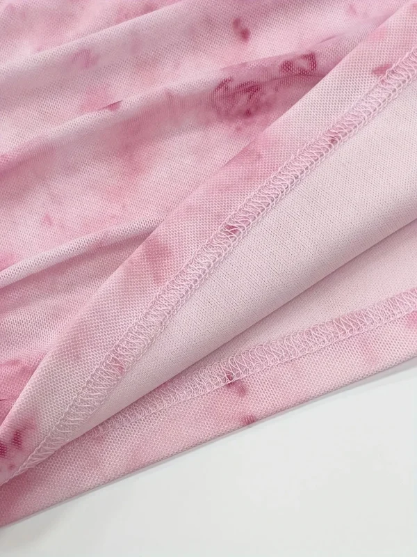 Solid Tie Shoulder Ruched Wide Strap Slim Fit Crop Top for Women Summer 2025 Y2K Clothes Pink Backless Cami Top Streetwear